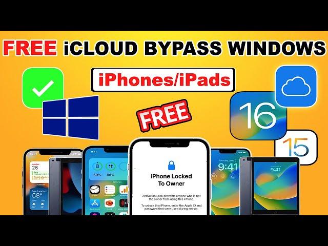 FREE iCloud Bypass iOS 16.6/15.7.8 Windows| iCloud Bypass iPhone/iPad| Palen1x PaleRa1n Jailbreak