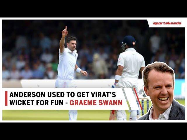 "Anderson used to get Virat's wicket for fun. It was embarrassing" - Graeme Swann | #ENGvIND