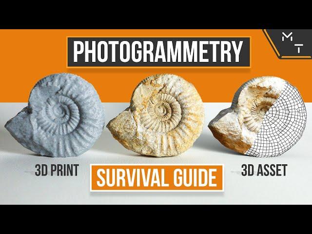 Photogrammetry Survival Guide | Free & Easy | For 3D Printing | Art & Game Assets | Phone or Camera