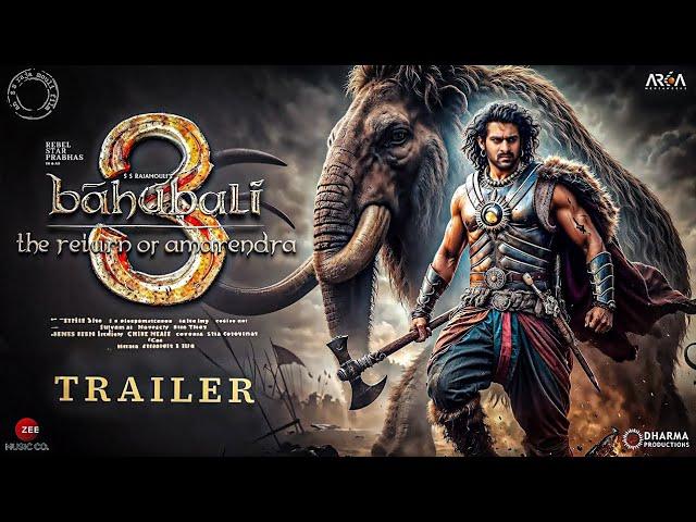 Bahubali 3 : The Rebirth |Official Trailer|Prabhas|Anushka Shetty|Tamannah| biggest updates