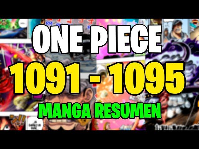 ONE PIECE 1091 al 1095  RESUMEN DEL MANGA  | Full Haki Marco