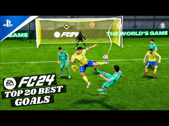 EA FC 24 | TOP 20 BEST GOALS #1 | PS5™ [4K60]