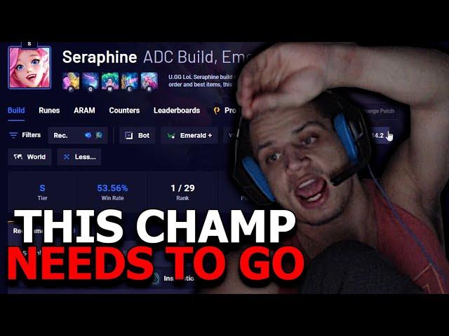 Tyler1 on Riot IGNORING BROKEN Seraphine