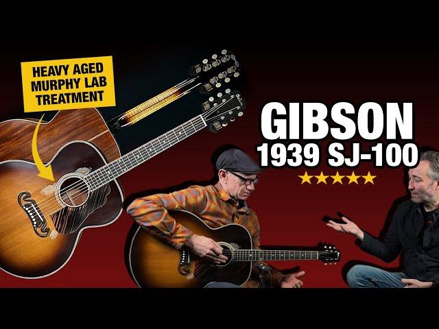 What's a SJ-100?? Heavy Aged 1939 Super Jumbo 100 from Gibson