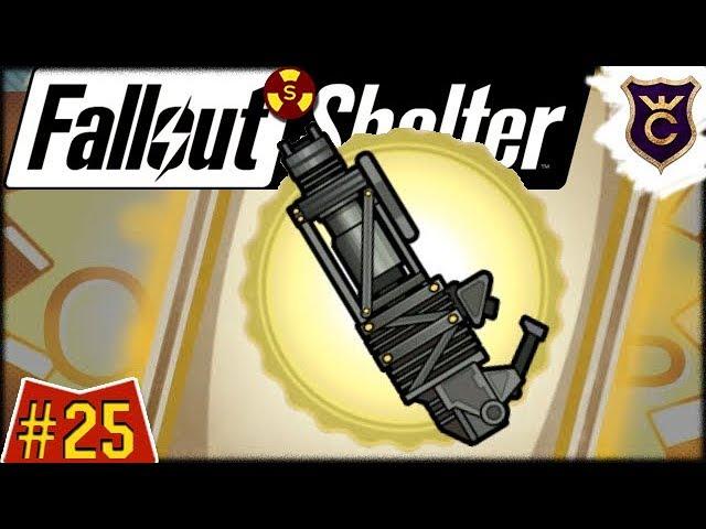 КРУТОЕ ОРУЖИЕ И РАЗВИТИЕ УБЕЖИЩА | Fallout Shelter Выживание [25]