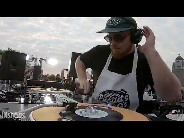 Vinyl set "Skratch Bastid BBQ" Red Bull Music 3style world 2019 afterparty.