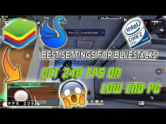 How to Get 90 FPS On Any Emulator in Low End PC |BLUESTACKS 5/MSI | MELHOR CONFIGURAÇÃO PARA 240 FPS