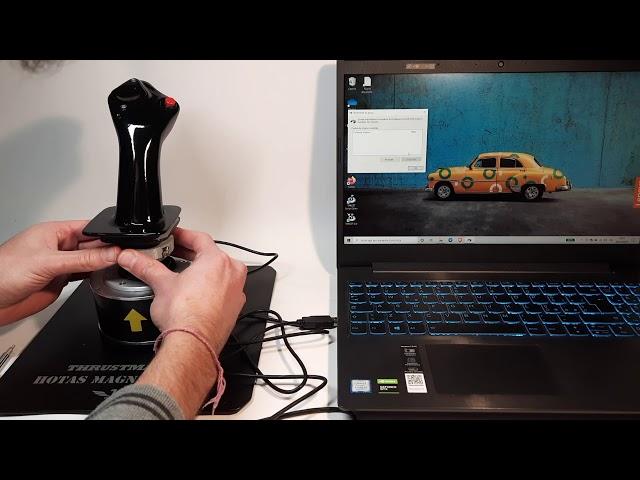 A320 Sidestick for HOTAS Magnetic Base (trailer + how to install it)