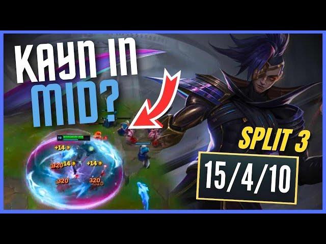 The Best Kayn Mid Game You'll Ever See...