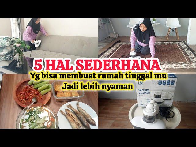 5 HAL SEDERHANA YANG BISA MEMBUAT RUMAH TINGGALMU JADI LEBIH NYAMAN ‼️|NOTALE VACUM CLEANER