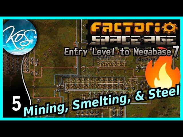 Factorio Entry Level to Megabase 7, Ep 5 - Christmas Stream Announcement (Factorio Space Age DLC)