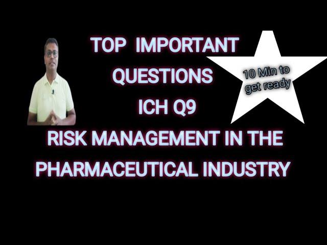 Interview Question & Answer Quality Risk Management ICH Q9(R1)