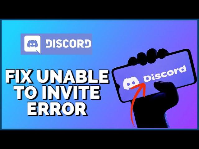 How to Fix 'Unable to Accept Invite' Discord Error 2023?