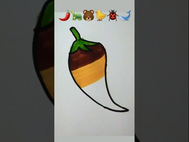 ️Mix emoji Drawing|Satisfying Creative Art#viral#shortfeed#reels#shorts#drawing#emoji#mixart