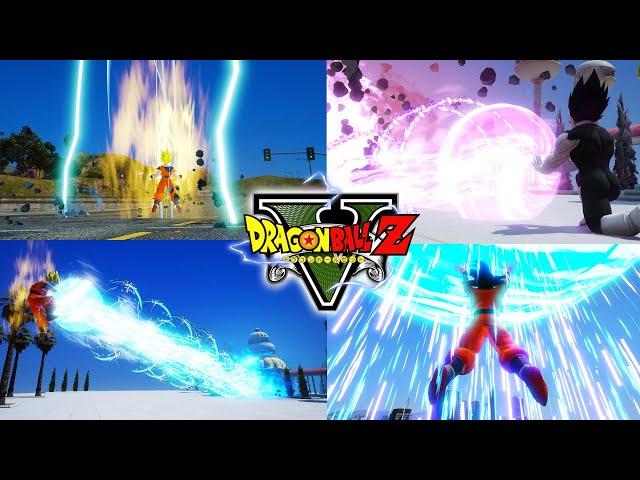 GTA 5 Dragon Ball Z Mod Update: Epic Transformations & Battles! (Gameplay Preview)