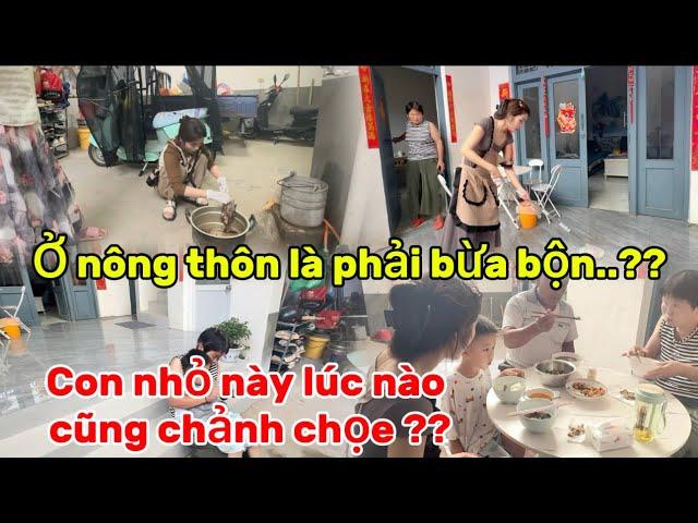 367/Con nhỏ này lúc nào cũng chảnh chọe ,Ở nông thôn là phải bừa bộn…?