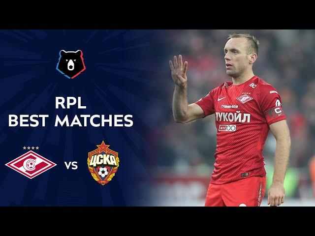 RPL Best Matches | Spartak vs CSKA, 10.12.2017