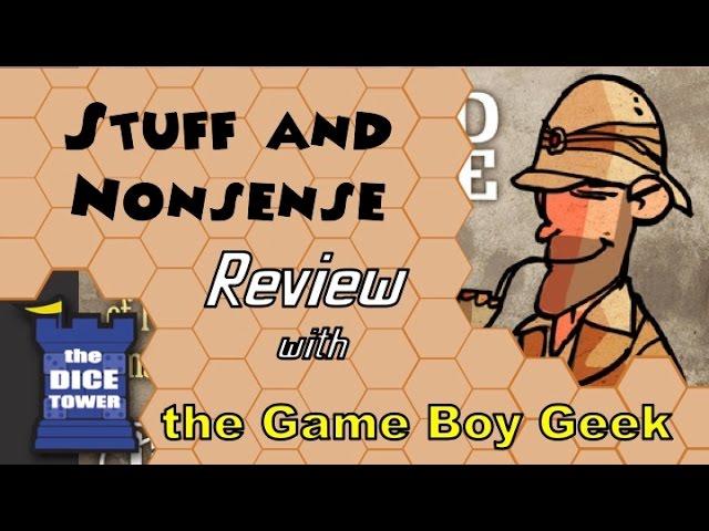 Stuff and Nonsense Review - with the Game Boy Geek