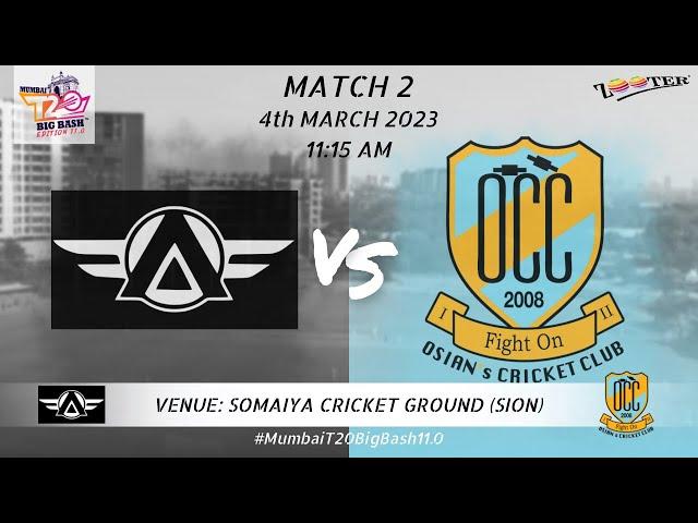 ACE VS OSIAN'S CRICKET CLUB | BIG BASH 11.0 2023 MATCH 2 | DAY 1