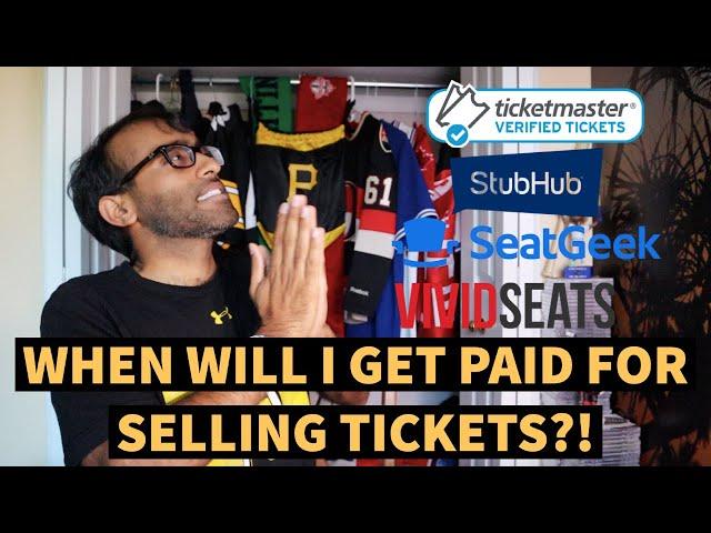 PAY ON DELIVERY VS PAY AFTER EVENT | HOW TO SELL TICKETS ONLINE | STUBHUB SEATGEEK VIVID SEATS