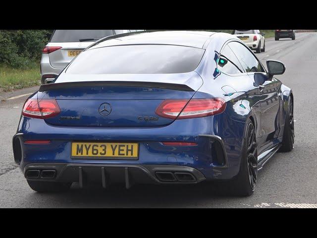 DECATTED Mercedes-AMG C63 BRUTAL V8 SOUND!!!