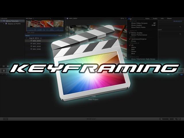 Keyframing in Final Cut Pro X