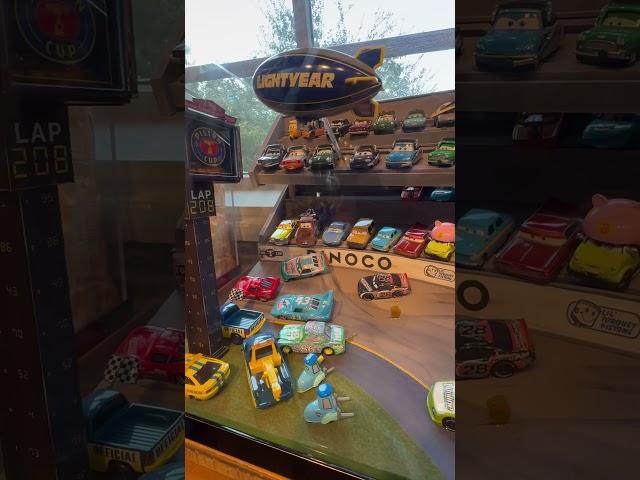 Disney Cars dioramas at Disneyland #cars #disney #disneycars #disneyland #diorama #dioramadiecast