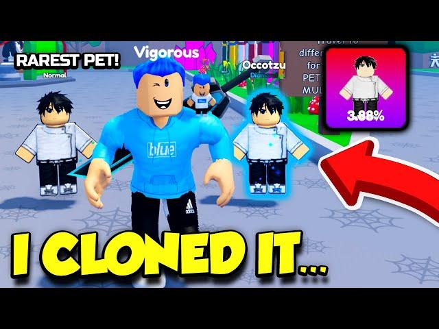 I Hatched The RAREST Pet In Anime Tappers AND CLONED IT!! *SUPER OP* (Roblox)