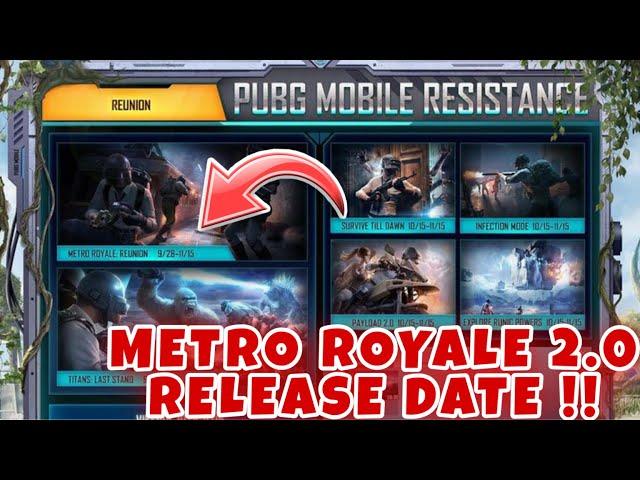 METRO ROYALE 2.0 OFFICIAL RELEASE DATE  !! / NEW RELEASE DATE 