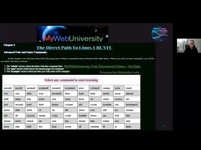 MyWebUniversity.com Online Training and Free Educational Videos on YouTube