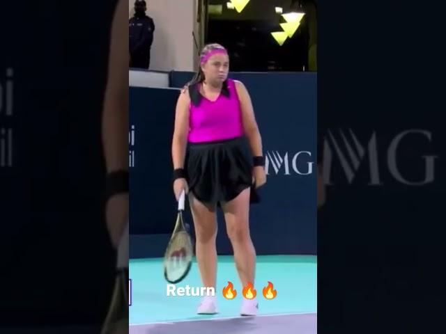 Jelena Ostapenko return winner