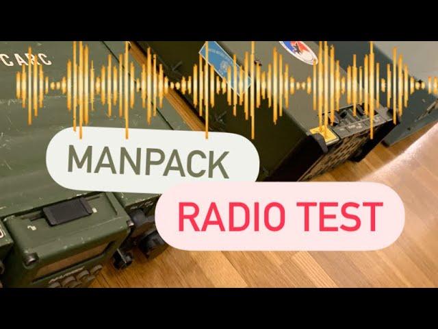 Testing 7 military manpack HF radios