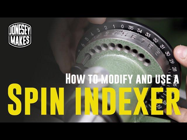 How to modify and use a Spin indexer (Spindexer)