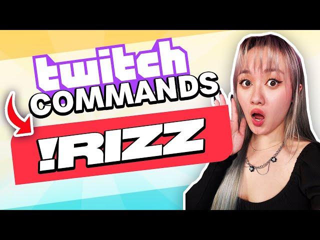 BEST COMMANDS to Add to your Twitch Stream | and how to add them