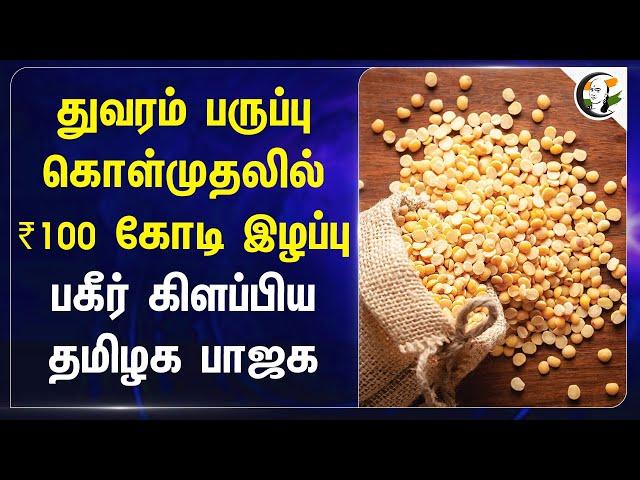 துவரம் பருப்பு கொள்முதலில் ₹100 கோடி இழப்பு.. | TN Bjp | 100 crore scam in dal procurement