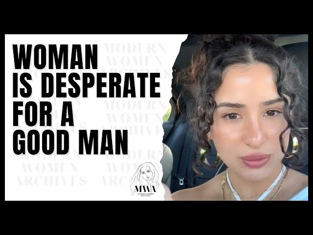 "Where Do All The Good Guys Go?" Woman Can't Find A Good Man To Commit To Her.