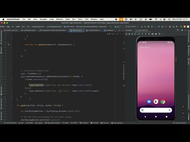 Hide or Show layout components programmatically in Kotlin Android