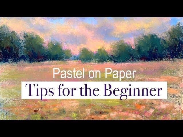 BEGINNER Pastel Painting Lesson! & Check out my New Blending Tool!