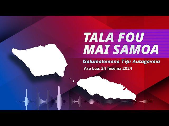 Radio Samoa - News from Samoa (24 DEC 2024)