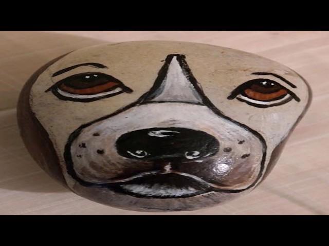 Creative DIYs: Rock Painting Ideas-Part 7 Dogs-BEST PAINTED ROCK PICS