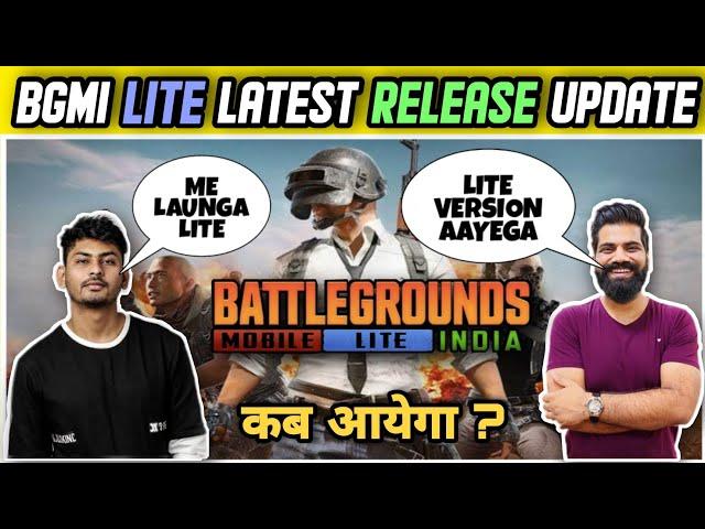 BATTLEGROUNDS MOBILE INDIA LITE VERSION RELEASE DATE | BIG YOUTUBERS REACTION ON #WeWantBGMILite