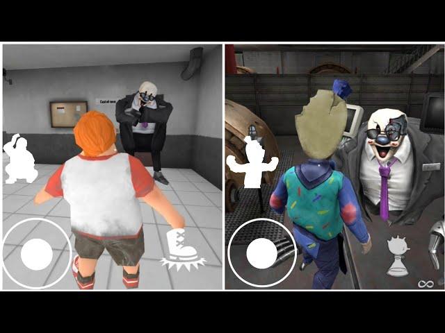 Playing As Charlie In Ice Scream 4 Vs Playing As Rod In Ice Scream 8 Full Gameplay