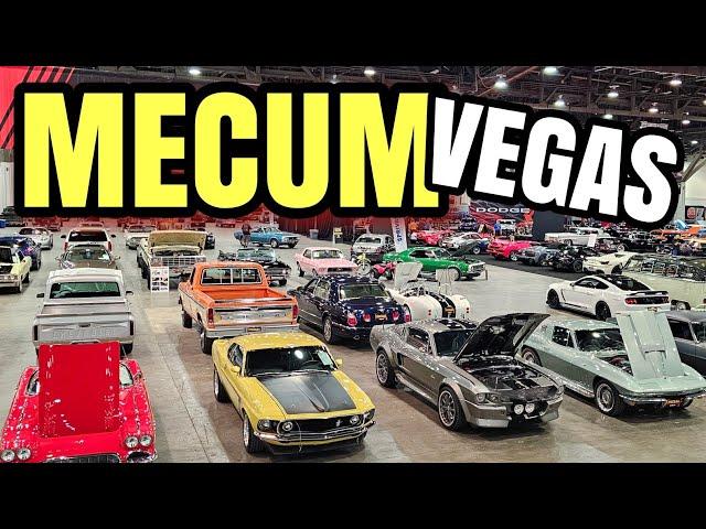 MECUM AUCTIONS 2024 - LAS VEGAS CLASSIC CAR AUCTION WALK THRU - OCT 17TH