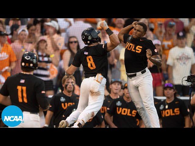 Tennessee vs. Texas A&M: 2024 Men's College World Series Finals Game 3 highlights