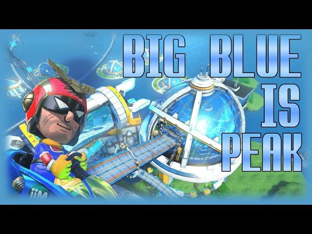 Big Blue is the Greatest Mario Kart Track of All Time