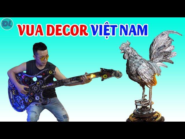 Vua "đề co", thánh chế linh kiện cơ khí thành tác phẩm nghệ thuật II ĐỘC LẠ BÌNH DƯƠNG