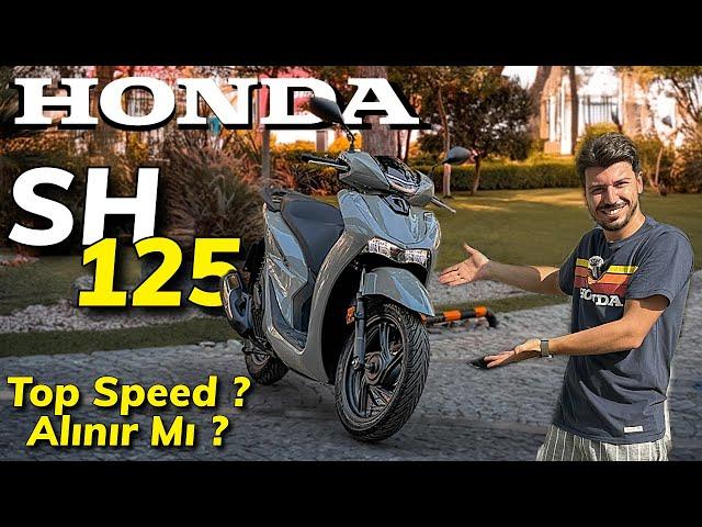 12.000 KM BAKIM ARALIĞI OLAN SCOOTER !! / HONDA SH125İ LANSMANI