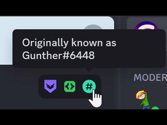 How to get Originally Known as Badge Discord