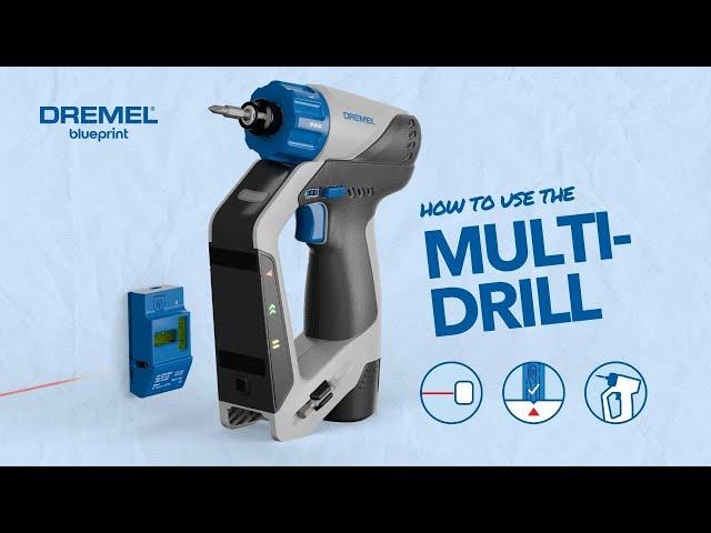 How to Use the Dremel Blueprint Multi-Drill (DD12V)