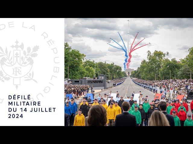 Défilé militaire du 14 juillet 2024.